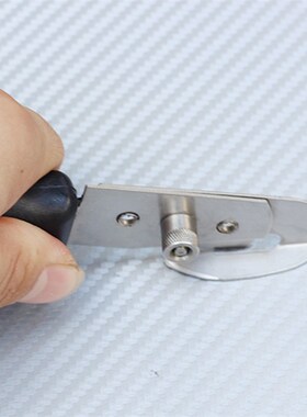 汽车贴膜工具不锈钢车身改色膜裁膜刀机盖施工底纸分离刀裁纸刀