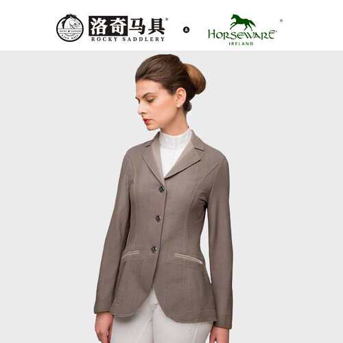 horseware马术骑士服女士网眼高弹透气骑马竞赛服装 HW85003