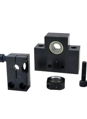 梯形丝杠支座LHF01 02 LHF05/06/07-R8 R10 Q12 15轴承座丝杆固定