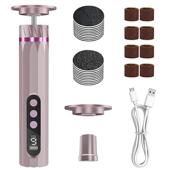 GMC 255新款 修足器磨脚器数显9档调节去脚皮死皮老茧电动磨脚器