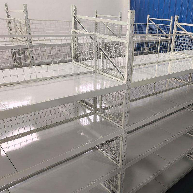 定制层板货架加厚钢板多规格定制中型货架仓储置物架商超快递架