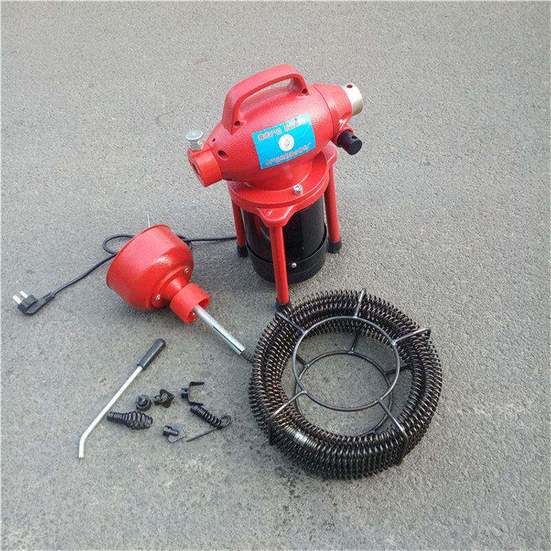 水道清理杂物工具GQ80自动管道疏通机马桶地漏疏通器