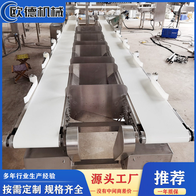 厂家制作海参分选机海鲜水产鱿鱼在线选别秤制作
