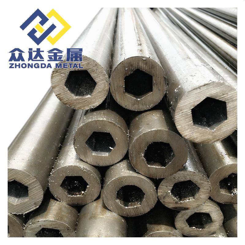 20号/45号大口径厚壁外圆内六方管对边32mm41mm 外圆内六角钢管