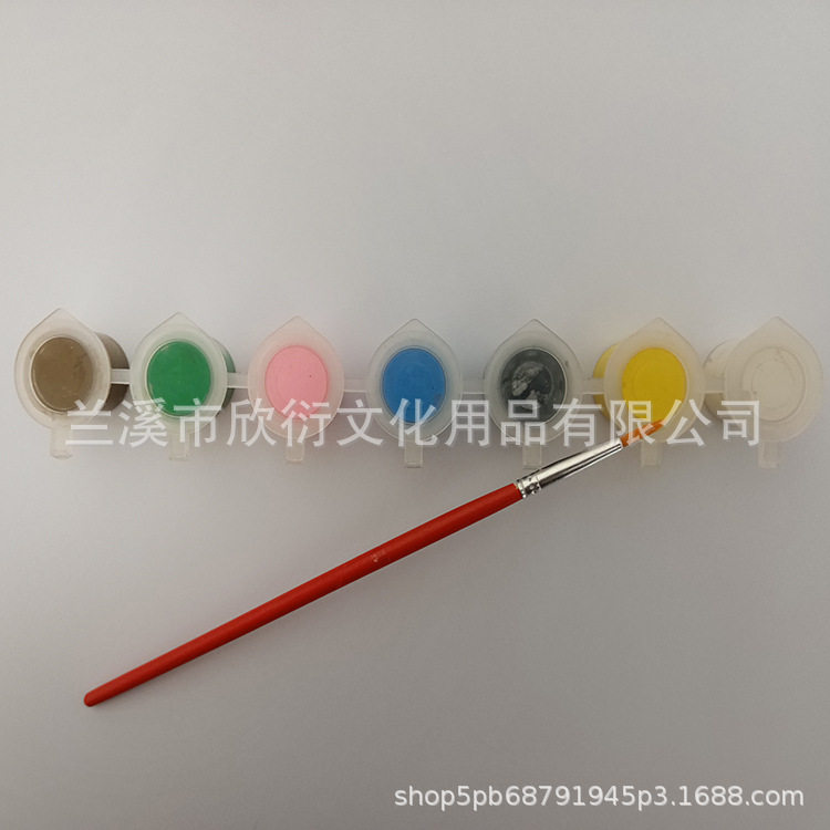 美术绘画丙烯水彩颜料,透光颜料3ml/5ml/10ml厂家