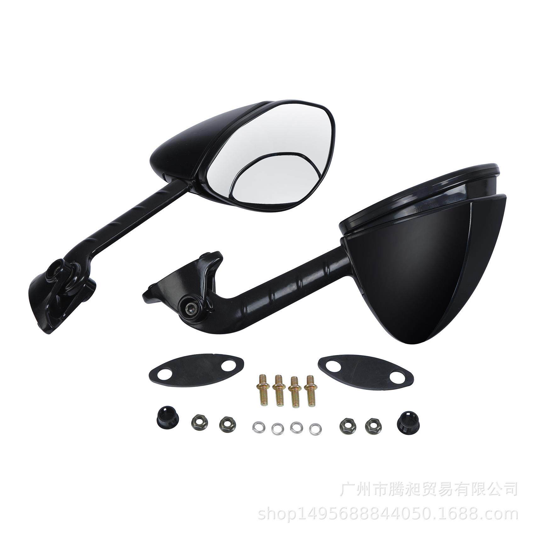 适用于川崎忍者ZZR1400/ZX-14反光镜2006-2023年摩托车后视镜配件