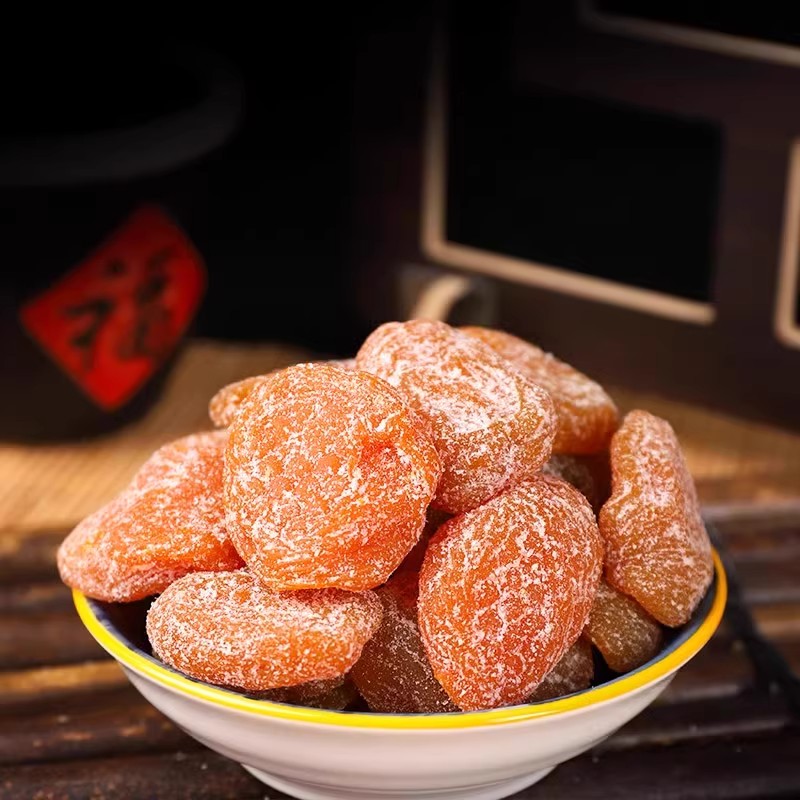竹盐枇杷干无核蜜饯即食果脯休闲原味官方净重网红琵琶果干零食