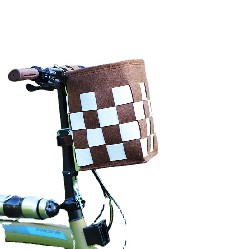 自行车车筐手提折叠车车筐便携购物篮子电Q动车挂包自行车车篮