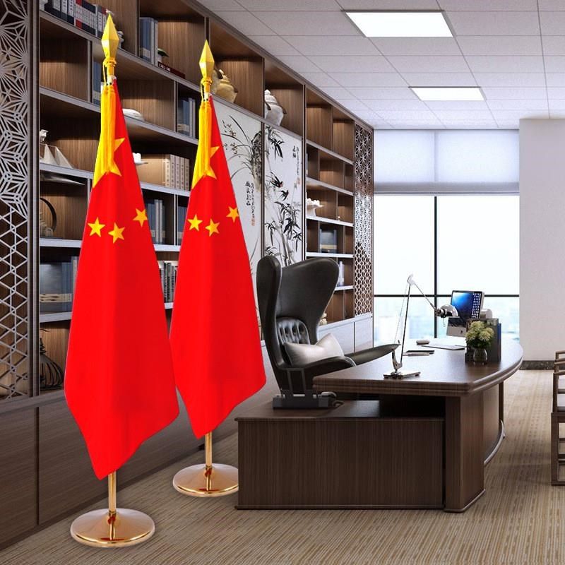 室内落地旗杆办公室伸缩旗杆摆件装饰旗座红旗不锈钢会议室旗帜立,文具电教/文化用品/商务用品,旗帜/锦旗,淘宝优惠券,粉丝福利购,淘宝优惠卷