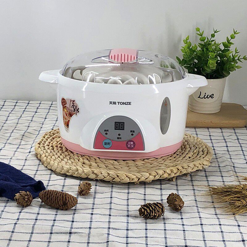 Tonze/天际 DDZ-10K隔水炖锅陶瓷燕窝炖盅bb宝宝婴儿小辅食煮粥锅