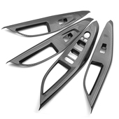 现代菲斯塔内饰碳纤纹装 排挡框中控出风口玻璃升降内门碗贴 饰改装