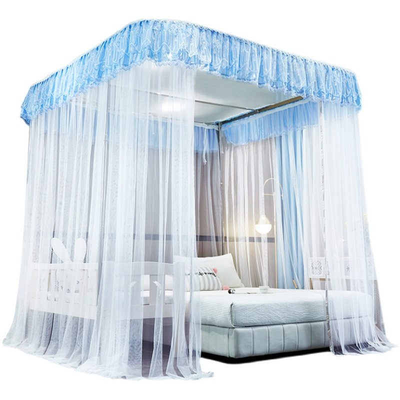 定做导轨蚊帐加宽超m大小特殊尺寸母子拼接合并皮床布艺榻榻米坑