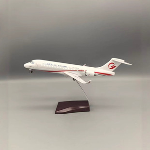 36cm合金仿真一二三航空ARJ21飞机模型客机C909拼装摆件礼物男生