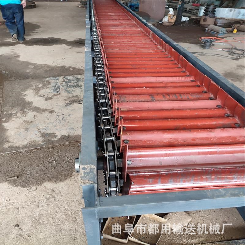 矿渣空心c砖输送机 波状链板输送机LJ1 不漏料运输机