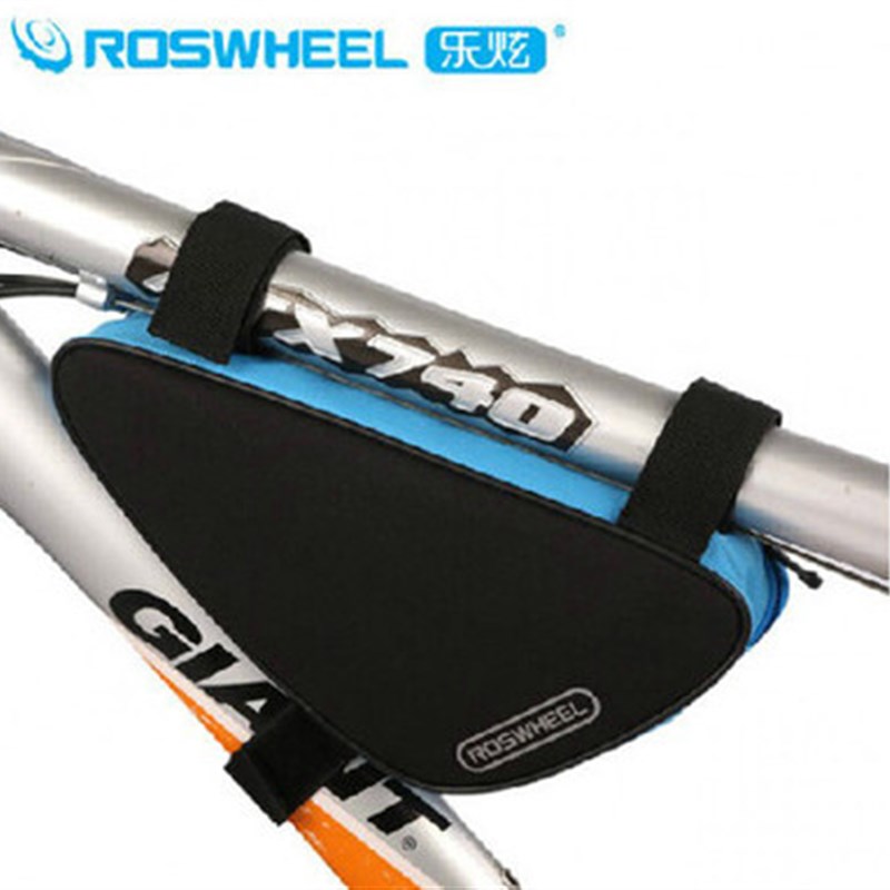 乐炫山地车公路死飞自行车前管上管三角包骑行装备通用工具包梁包