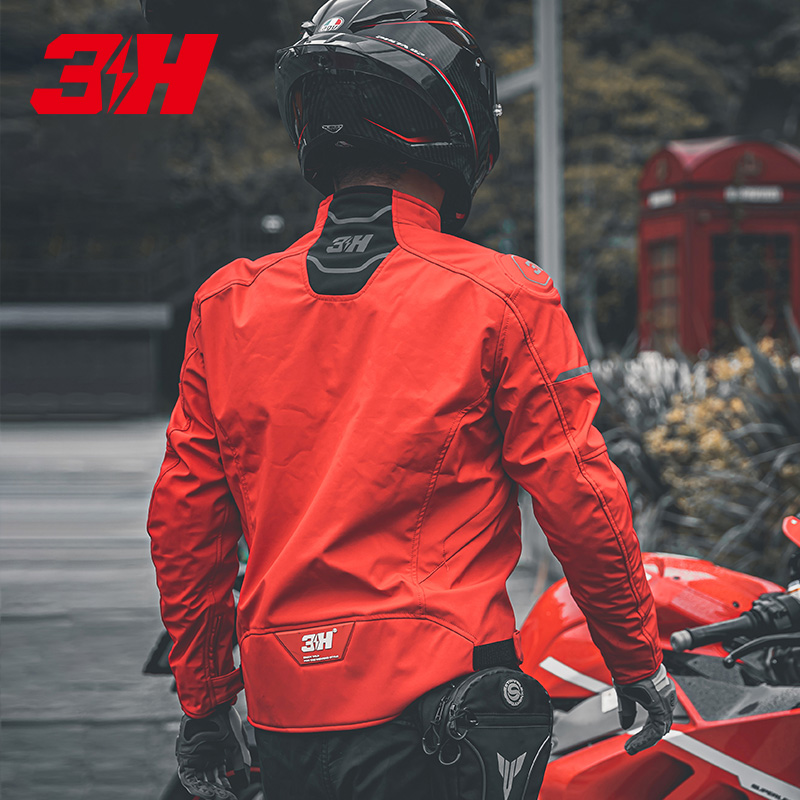 3h骑行服男摩托车磐石机车赛车服防水保暖四季骑行装备防摔骑士服