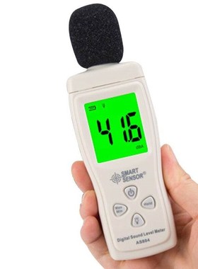 AS804噪音计迷你分贝仪声级计高精度工业数字噪音测试仪噪声