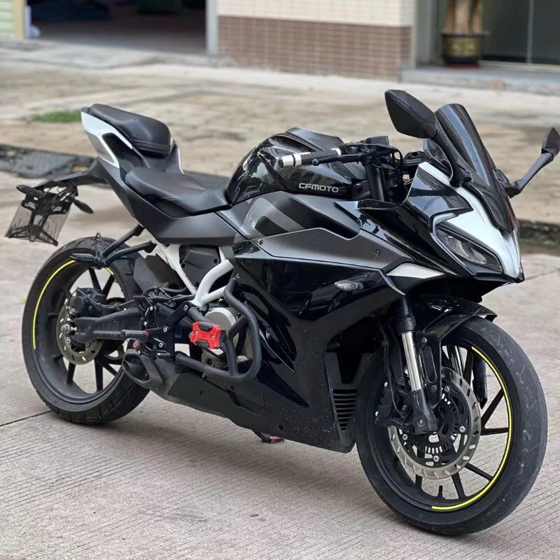 新款国四电喷春风250SR跑车双缸水冷450SR公路赛趴赛重机车摩托车