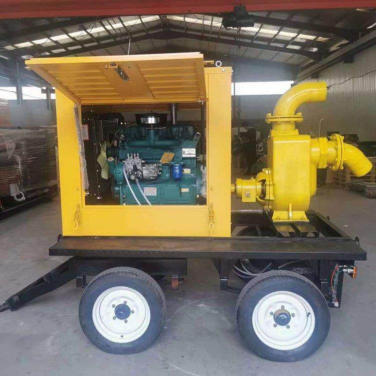 轮式柴油机防汛排涝泵车应急排涝抽水泵800立方移动防汛泵车,五金/工具,水泵,淘宝优惠券,粉丝福利购,淘宝优惠卷