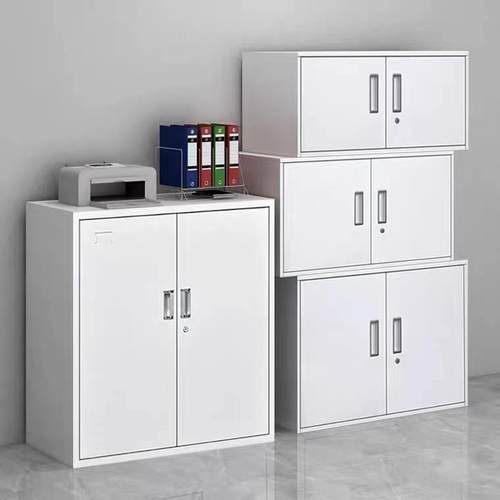 矮柜办公柜资料柜档案柜收纳文件柜铁皮柜矮柜储物柜锁柜厂家