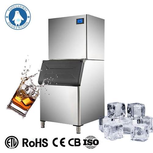 商用全自动180KG分体方冰制冰机厂家餐饮奶茶店酒吧KTV外贸跨境