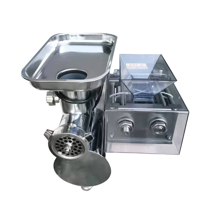 厂促商用绞肉机不锈钢绞切两用绞肉机肉铺用全自动绞肉切肉片切品