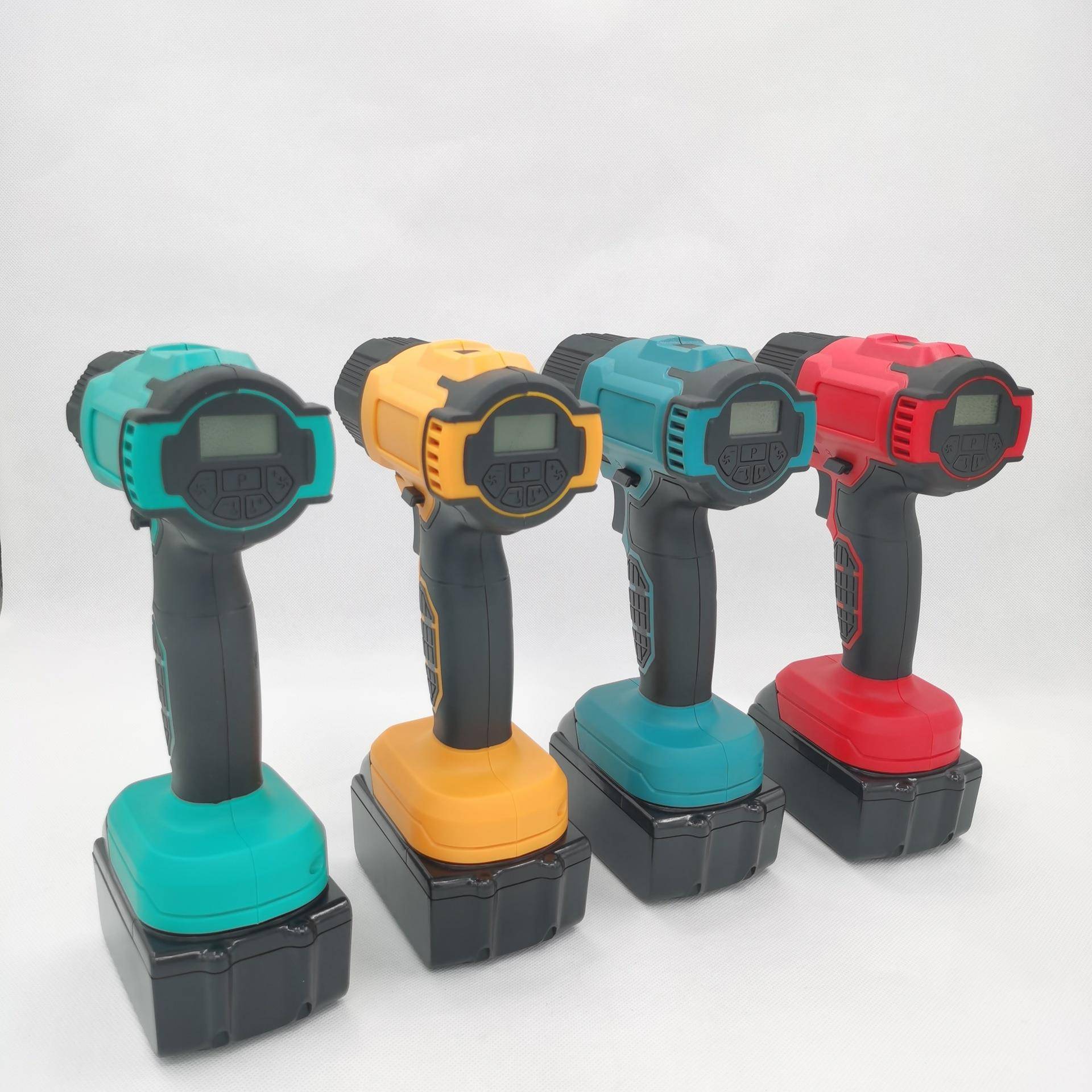 无线数显调温锂电热风枪手机维修热风枪塑料焊枪热缩膜烤枪吹风机