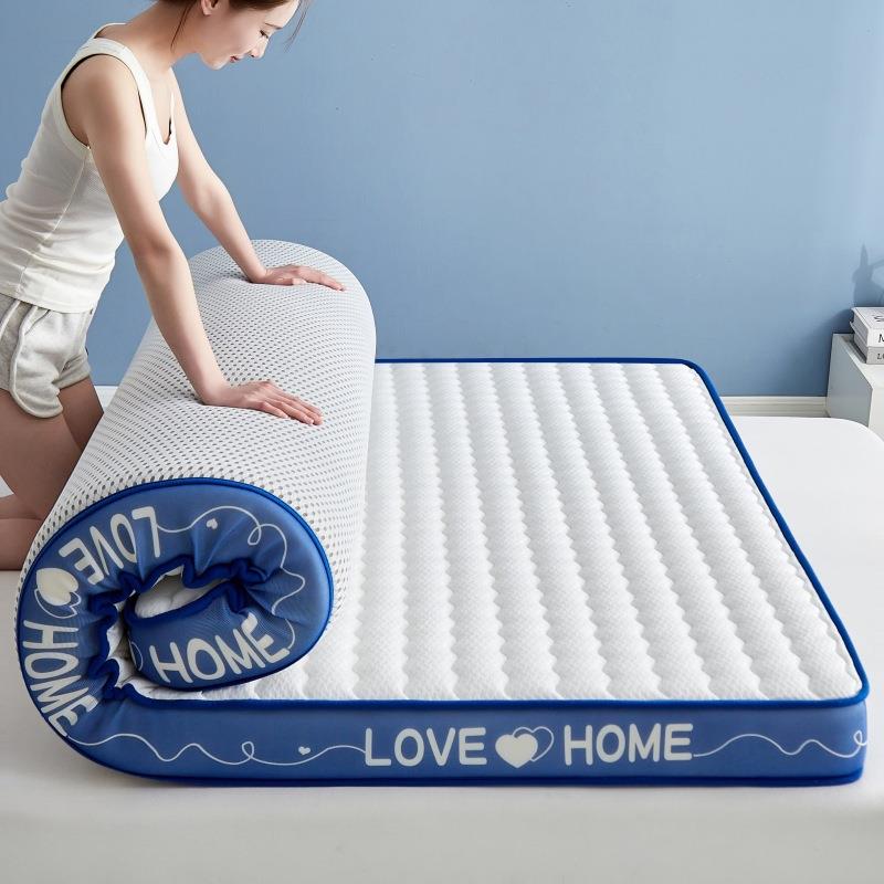 加厚乳胶床垫家用软垫子1.5米m海绵床垫单人学生宿舍床垫铺底褥子
