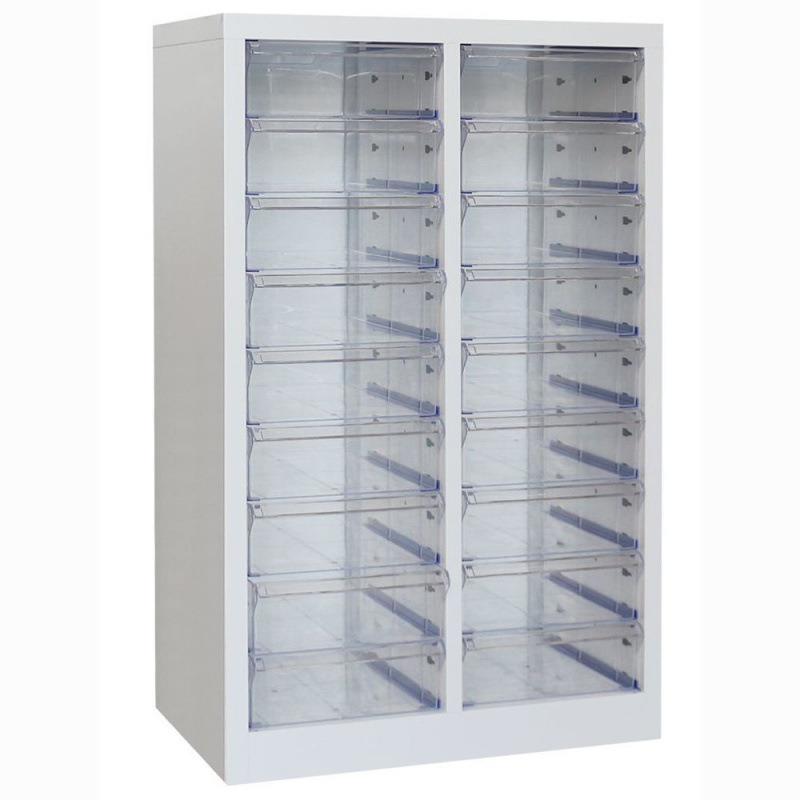 大容量透明捏捏展示柜抽屉式饰品美甲杂物收纳柜a4文件柜现货包邮