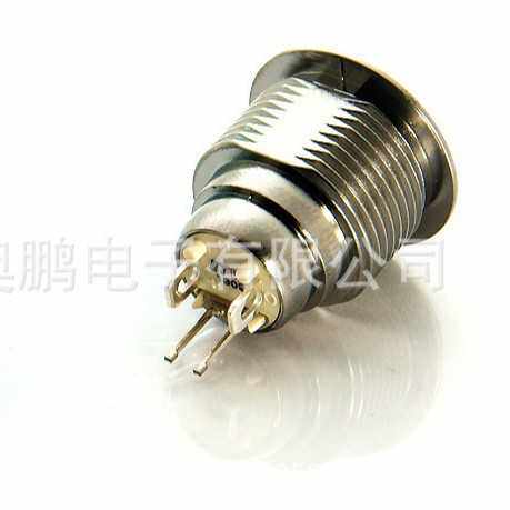 ITW Switches 57M系列16mm带灯金属按钮开关 防水IP67 自复位型 /
