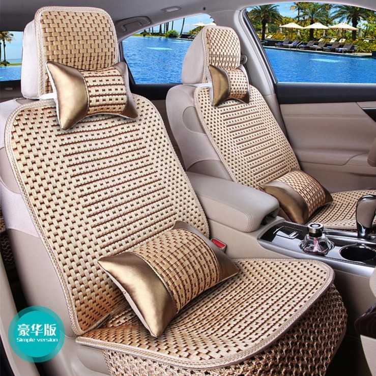 汽车坐垫四季通用新款全包汽车座垫夏季冰丝座套速腾朗逸凯越瑞纳