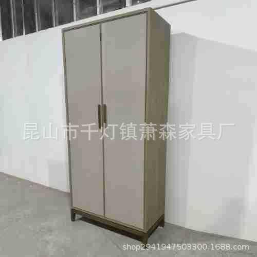 北欧实木衣柜收纳柜子组装家用衣橱卧室民宿家具日式现代简约衣柜