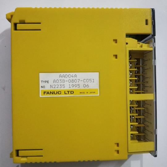 A028*拆机 FANUC A03B-0807-C051 实物拍摄 包好