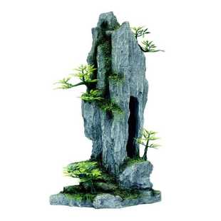 瑞麒水族鱼缸装饰造景石假山假水草水景仿真石头树脂摆件跨境货源