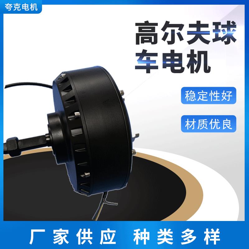 厂家供应500-2000W无刷直流大功率单边轴轮毂电机高尔夫球车电机