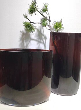 现代简约桌面刀锋摆件家居样板房桌面插花软装饰品摆件