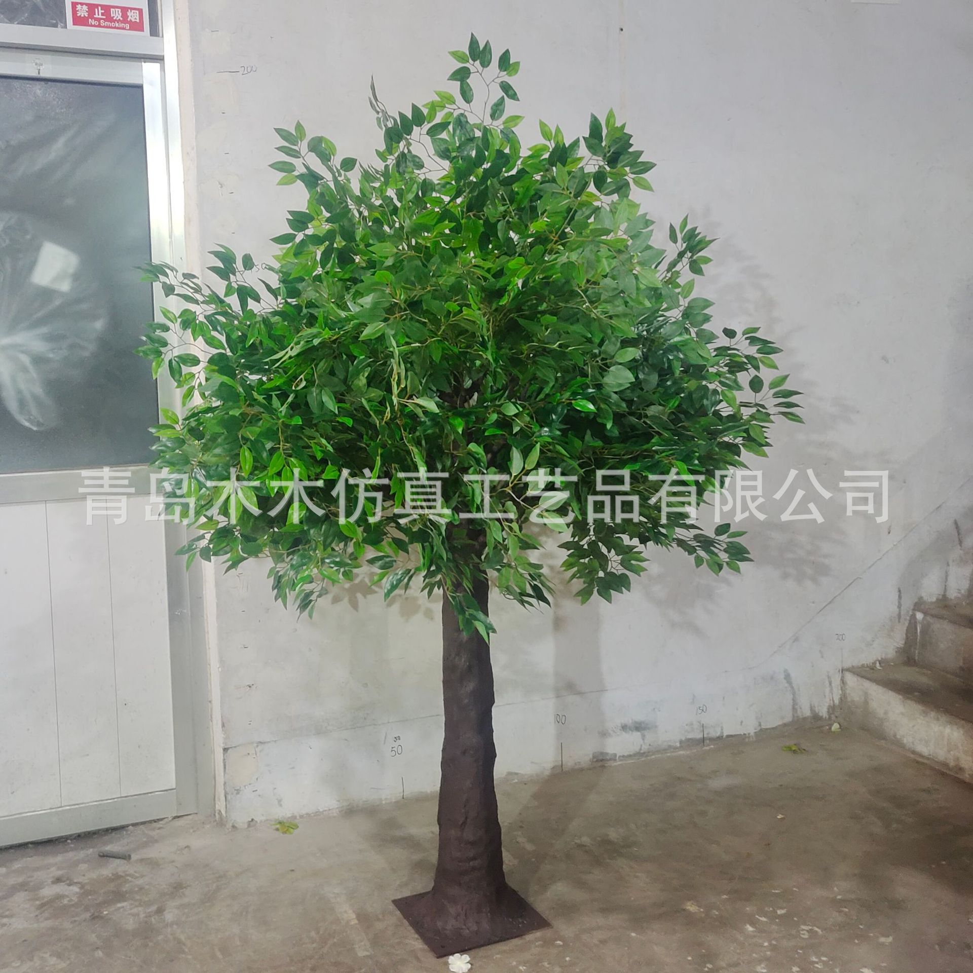 仿真大型榕树酒店商超大厅景观道具装饰树人造玻璃钢仿真假榕树