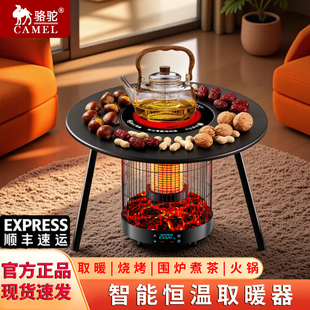 CAMEL骆驼2025新款家用智能语音控制多功能取暖器防倾倒烤火炉