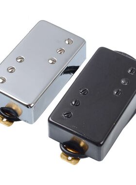 LP琴颈琴桥拾音器 金属外壳 吉普森电吉他双线圈DIY改装 乐器配件