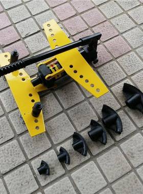HHW-2液压角度弯管器手动钢管折弯机SWG-4D小型煨弯机