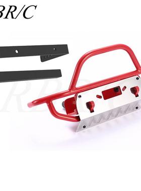 RBR/C仿真1/10越野攀爬遥控车金属前后保险杠可装绞盘R762-763