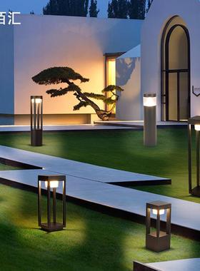 LED太阳能草坪灯公园小区别墅花园景观灯户外防水庭院灯节能光控