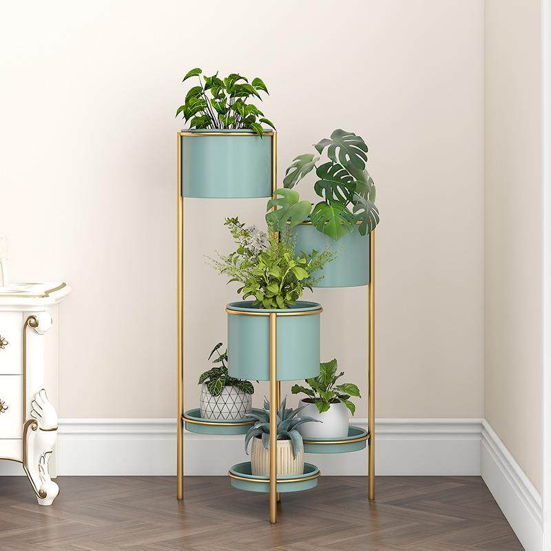 北欧花架子置物架阳台客厅落地式室内装饰简约现代多层铁艺花盆架,纺织面料/辅料/配套,纺织机械配件,淘宝优惠券,粉丝福利购,淘宝优惠卷