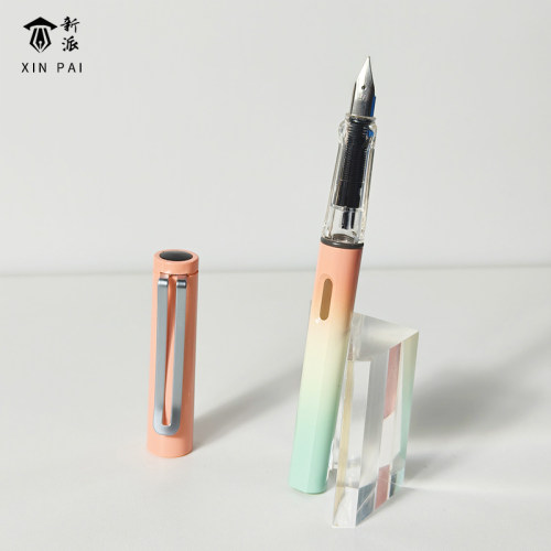 新派渐变系列正姿笔握钢笔ef0.38