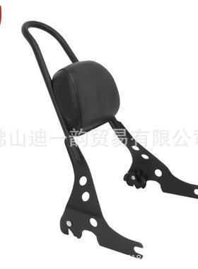 摩托车配件 新款哈雷750 改装 后靠背 快拆卸后靠背 后货架