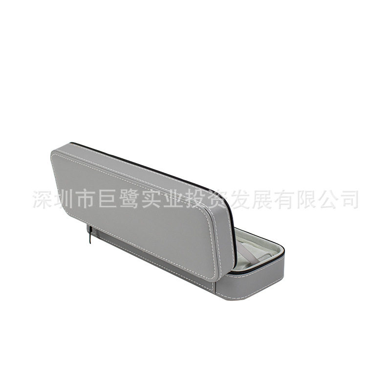 PU皮革手表拉链收纳包多位手表收纳盒多功能家用手表展示防尘收纳
