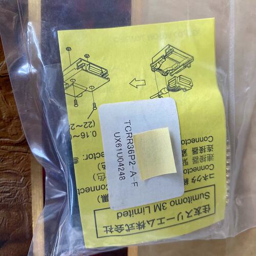 议价住友TCRR36P2-A-F连接器，未拆封，另有3个可维修