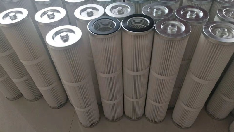 阿特拉斯d7d9钻机除尘滤芯 滤筒集尘箱钻机吸尘滤芯内螺纹滤筒