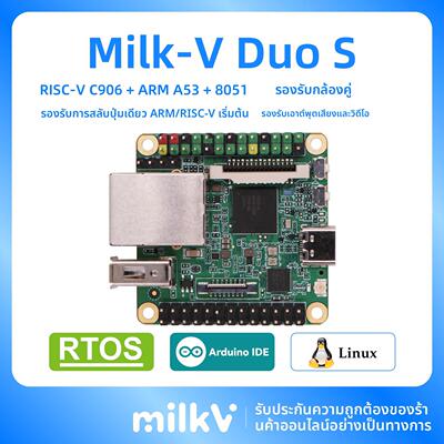 Milk-V Duo S 开发板 C906 RISC-V ARM 算能 SG2000 Arduino