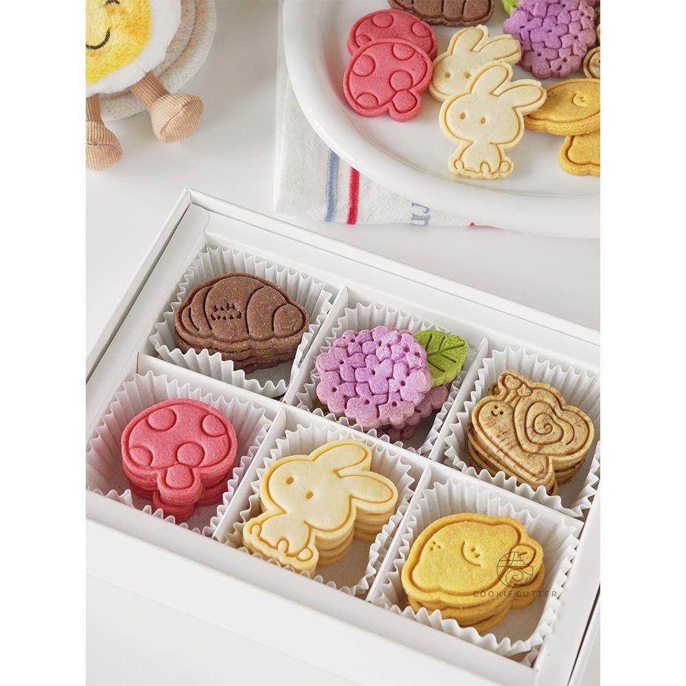 在风新鲜微笑柠檬三明治饼干模具亲子DIY饼干宝宝馒头食品工具